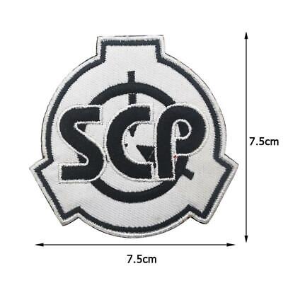 The symbol of the SCP Foundation in a crest variant containing their  unofficial motto of: Secure, contain, protect, if you're fa…