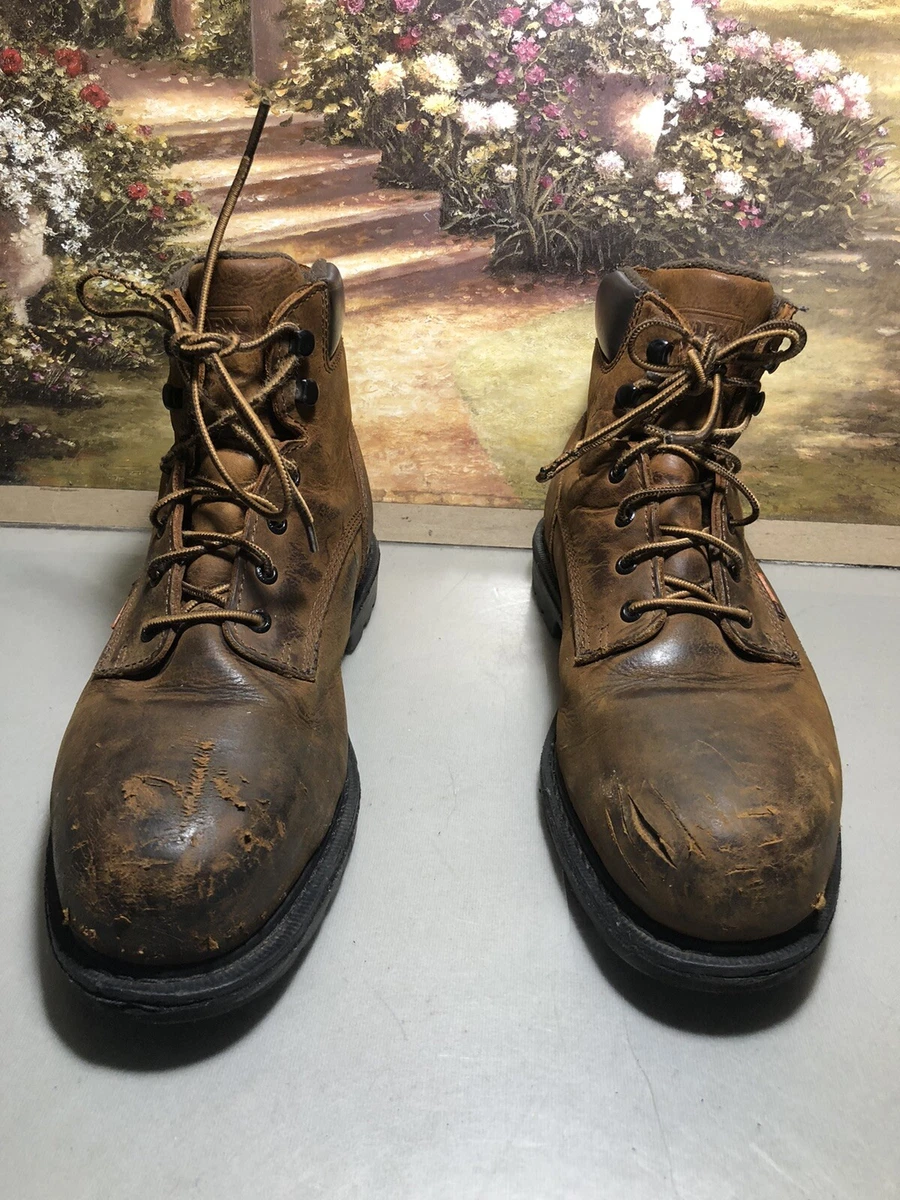 Red wing steel hotsell toe work shoes