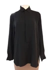 Polo Ralph Lauren Women's Shir Black Sheer