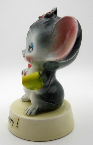 Anthropomorphic Mouse I'm Sorry Japan Vintage Ceramic Figurine - Picture 2 of 6