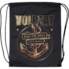 Volbeat Anchor Drawstring Backpack Black