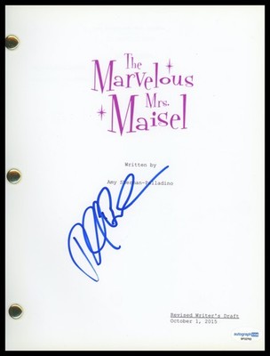 Rachel Brosnahan ''The Marvelous Mrs. Maisel'' AUTOGRAPH Signed Pilot Script ACOA