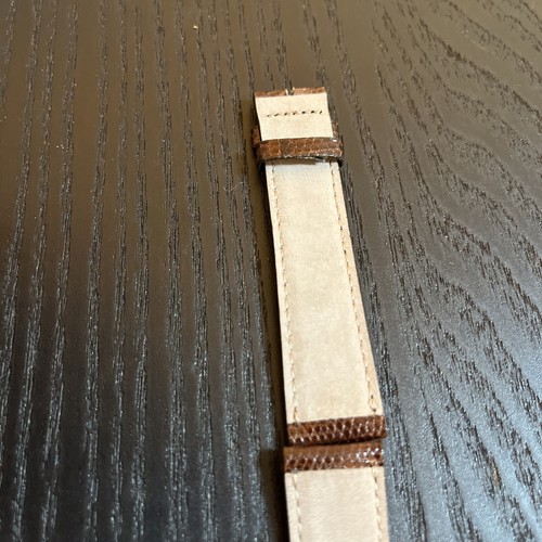 Genuine 100% Authentic Cartier Vintage Old Rare Strap 18x18mm MINT - Picture 7 of 12
