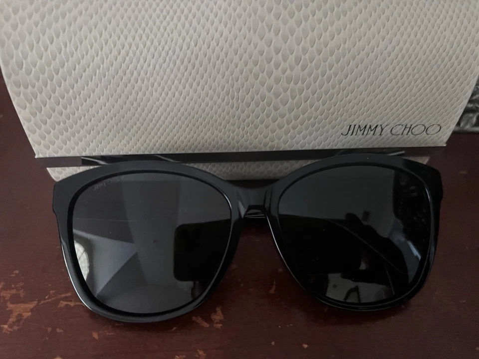 Jimmy Choo Women's Sunglasses/New Black Frame With Case - Image 2 of 4