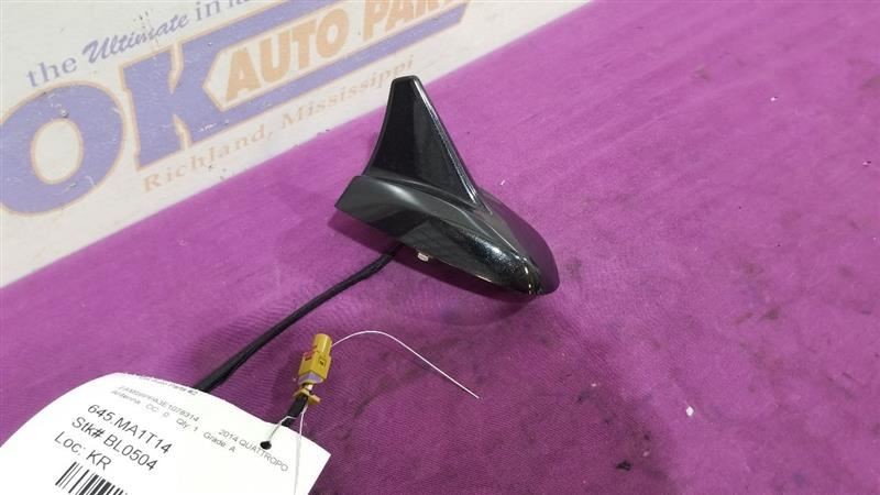 14 2014 MASERATI QUATTROPORTE OEM ROOF MOUNTED SHARK FIN ANTENNA BLACK 