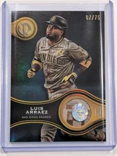2025 Topps Tribute Baseball Stamp Of Approval Luis Arraez 7/75