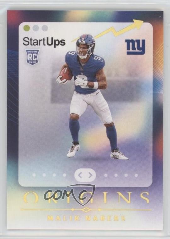 2024 Panini Origins Start-Ups Malik Nabers #7 09vk