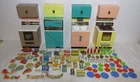 Vintage 1960's Barbie Dream Kitchen Lot Deluxe Reading Co. Appliances Food Pans