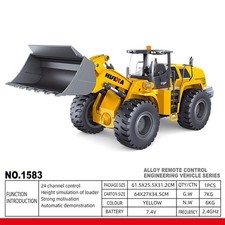 US STOCK 1/14 HUINA 2.4G 10CH RC Loader 1583 ...