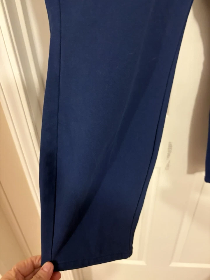 Quaker Factory Dark Indigo Leggings 2X Short Dream Jeannes 5 Pockets Slim Leg - Image 4 of 4