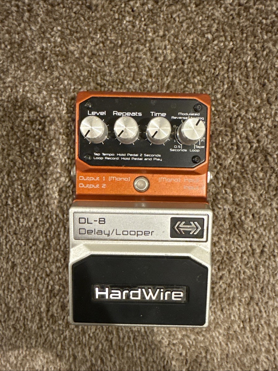 Digitech HardWire DL-8 Delay / Looper Guitar Pedal | eBay