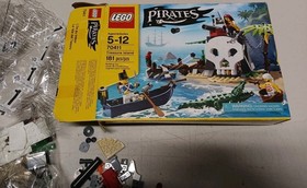 LEGO PIRATES TREASURE ISLAND 70411 Box And Parts Only