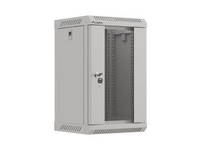"Szafa Instalacyjna Rack Lanberg WisząCa 10\" 9U 300X300 Drzwi Przeszklone (Flat P"