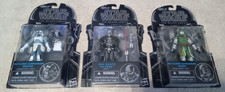 STAR WARS BLACK SERIES  3  FIGURES  COMMANDER WOLFFE DARTH MALGUS COMMANDER DOOM