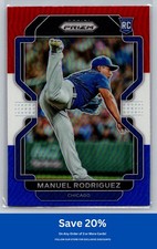 Manuel Rodriguez Rookie 2022 Panini Prizm #153 Red/White/Blue Prizm Chicago Cubs