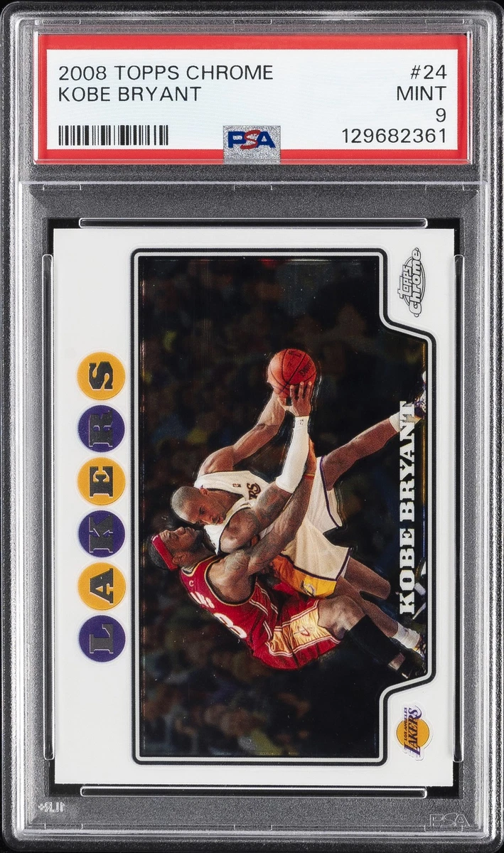 Topps Kobe Bryant Basketball 2008-09 Season Sports Trading Cards