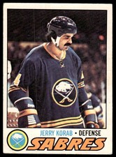 1977-78 O-Pee-Chee Jerry Korab Buffalo Sabres #128