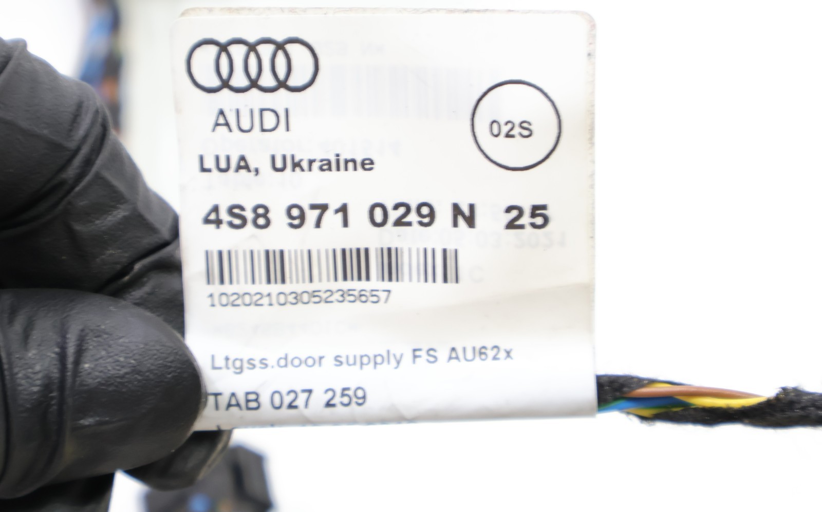 Audi R8 2021 LEFT Wiring harness P/N 14781