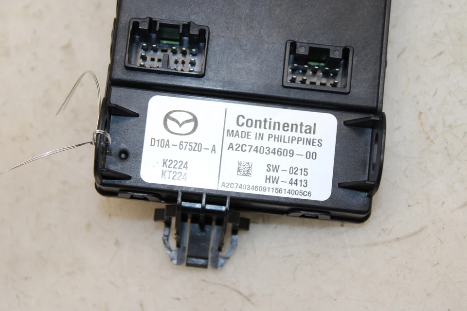 2016 Mazda MX-5 Miata BCM Body Control Module D10A675Z0A OEM MV83 - Image 2 of 3