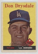 1958 Topps Don Drysdale #25 HOF