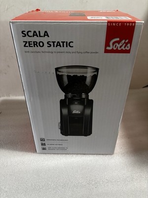 B-Ware Solis Kaffeemühle Scala Zero Static 24 Mahlgrade Edelstahl