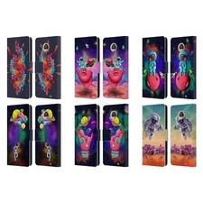 OFFICIAL MARK ASHKENAZI VARIOUS GRAPHICS LEATHER BOOK CASE FOR MOTOROLA PHONES