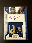 Trevor Booker 2010-11 Contenders Rookie Ticket Patch Autograph #172 RC Auto
