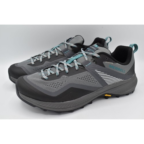 Merrell Womens Size 10 MQM 3 Charcoal Teal Trail Running Hiking Sneakers Shoes