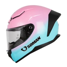 Full Face Helmet Anti-Fog Sun Visor Women Men Motorcycle Helmets DOT Approved