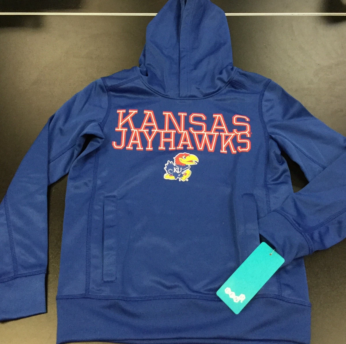 Gen2 Sports NCAA Kansas Jayhawks KU Sweatshirt Hoodie Youth S