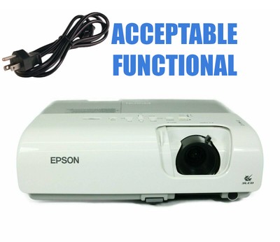 Epson S5 3LCD Projector - Acceptable 