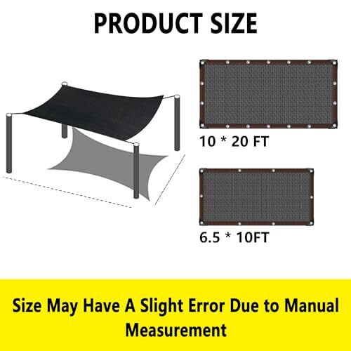Shade Cloth for Garden Plants 10X 20FT, 70 Sun Shade Mesh Tarp 10*20FT