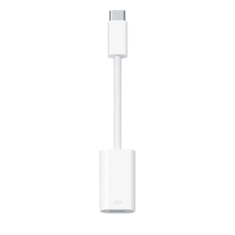 Adattatore adapter da 8 PIN IPHONE FEMMINA a Type Tipo C cavo Maschio iPhone 15 - Immagine 3 di 3