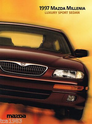 1997 Mazda MILLENIA Luxury Sport Sedan Brochure / Catalog with