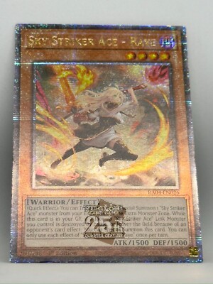 Sky Striker Ace - Raye (New Art) (Quarter Century Secret Rare) | eBay