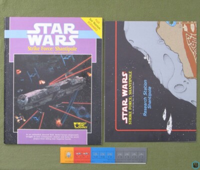 Strike Force: Shantipole (Star Wars RPG) Poster Map + Counter Strip West End