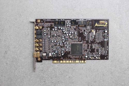 PCI Sound Card CREATIVE SB0240 Sound Blaster Audigy 2 Platinum Firewire - Picture 4 of 12