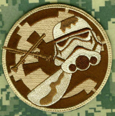 Star Wars Deny-Deceive-Defeat 1st First Imperial Galactic Empire vêlkrö DD Patch