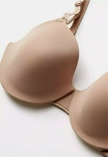 NWT Warner  s This Is Not A Bra Full Coverage Underwire Bra 34C Nude 1593