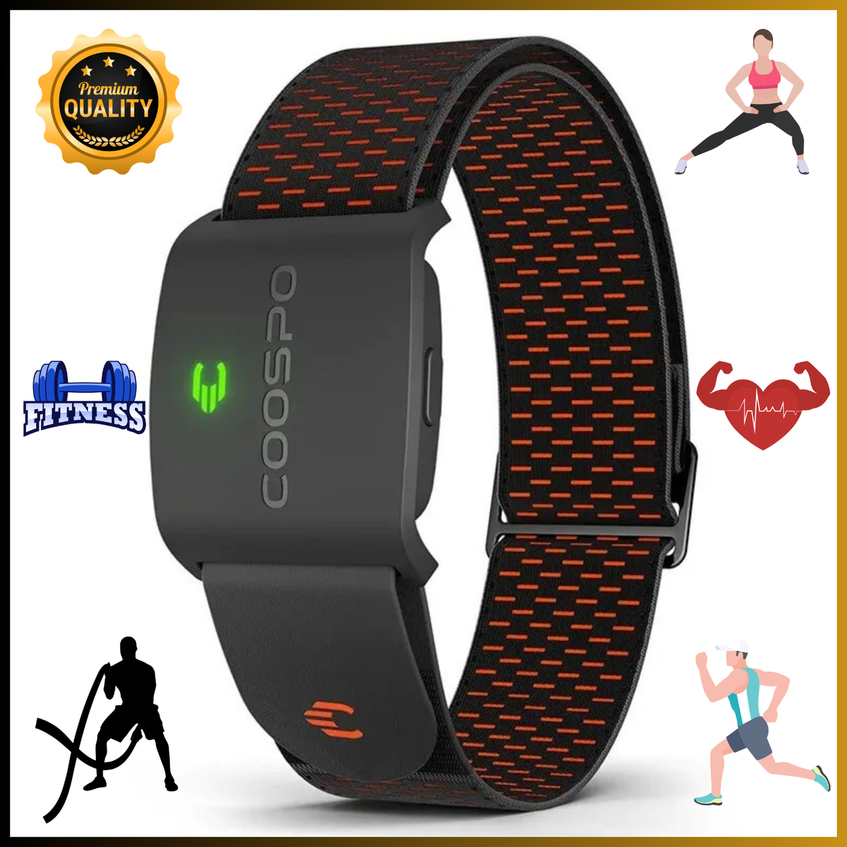 200 Hr Fitness Tracker Mit Pc Verbinden Wristband Watch Forearm