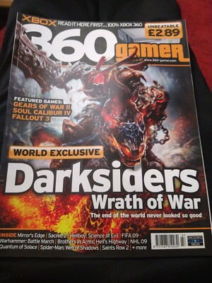 Xbox 360 Gamer Magazine Issue 47 cover Darksiders 