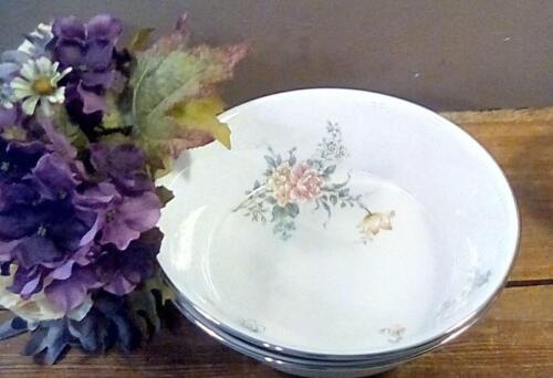 Vintage Noritake Vegetable Bowl 70s Coquet Pattern 9"Across Roses and Tulips - Foto 1 di 8