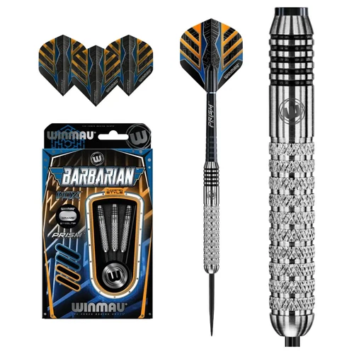 Winmau Barbarian Tungsten Style Steeldarts Dartset Dartpfeile 20g, 22g, 24g