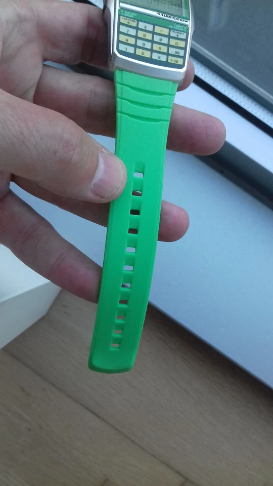 Casio DBC-32C-3BEF DATA BANK MODULE 2888 VINTAGE COLLECTION NOS WATCH UHR FOND.3 - Imagen 4 de 4