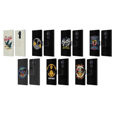 OFFICIAL THE BLACK CROWES GRAPHICS LEATHER BOOK WALLET CASE FOR NOKIA PHONES