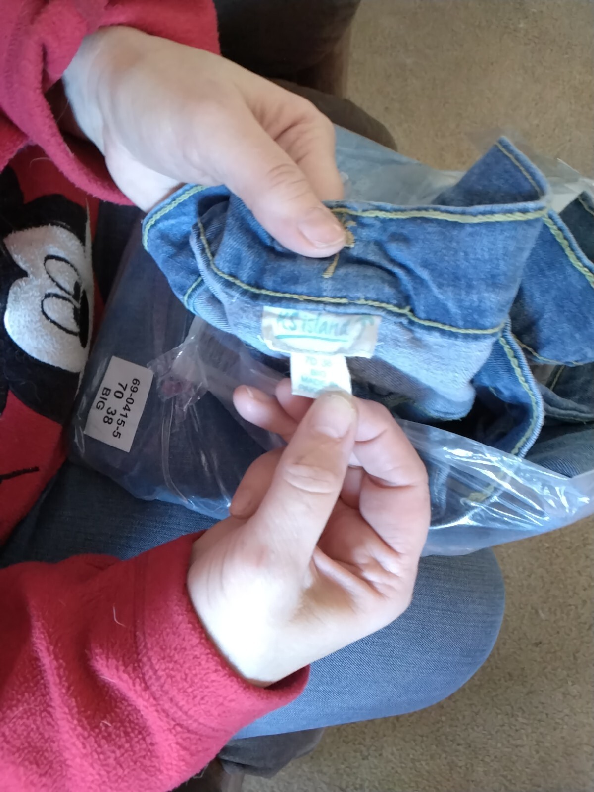 Colossal 100 BIG and Tall jeans NEW ks island Jeans Big And Tall 70 38 | eBay