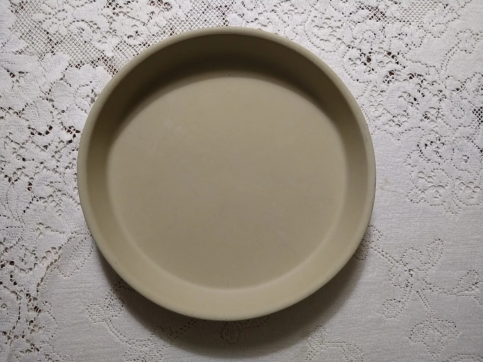 Pampered Chef Stoneware Round 11.5" Baking Dish Pan K129