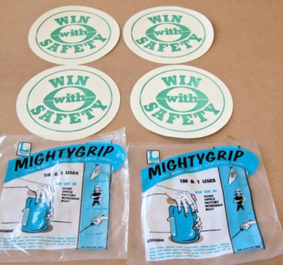 VINTAGE NOS    SET OF 4   LEWTAN  ''WIN WITH SAFETY''  MIGHTYGRIP OPENERS