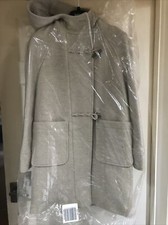 Marks & Spencer Stone Colour Duffle Coat BNWT Size 8