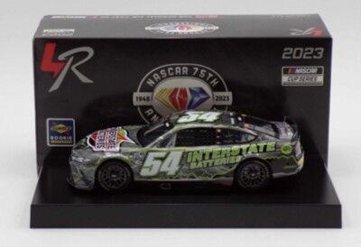 2023 Ty Gibbs #54 Black Interstate Batteries 1/24 NASCAR Diecast